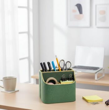 Leatherette Multi-Utility Rotating Holder Organiser | Serpentine