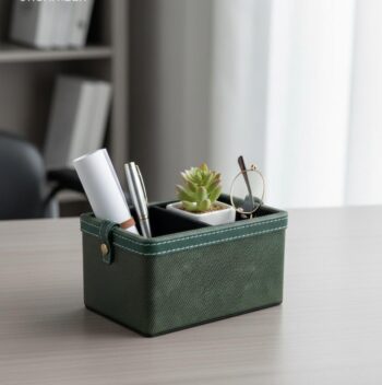 Leather Cosmetic / Stationery Holder |Doté