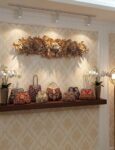 Wall Relief 3D Gold Wall Decoration Baroque Ornament  Gold Decorative Door Arch Wall Hanging Wall Sculpture Accessories