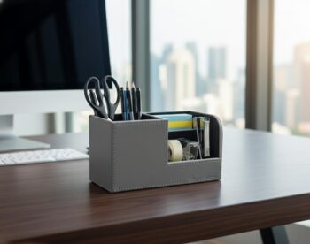 3 divider organisers | Leatherette Remote/Stationery Holder