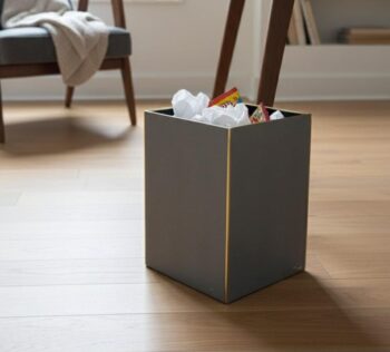 Reptilian style |Urban Faux Leather Dust Bin |Serpentie